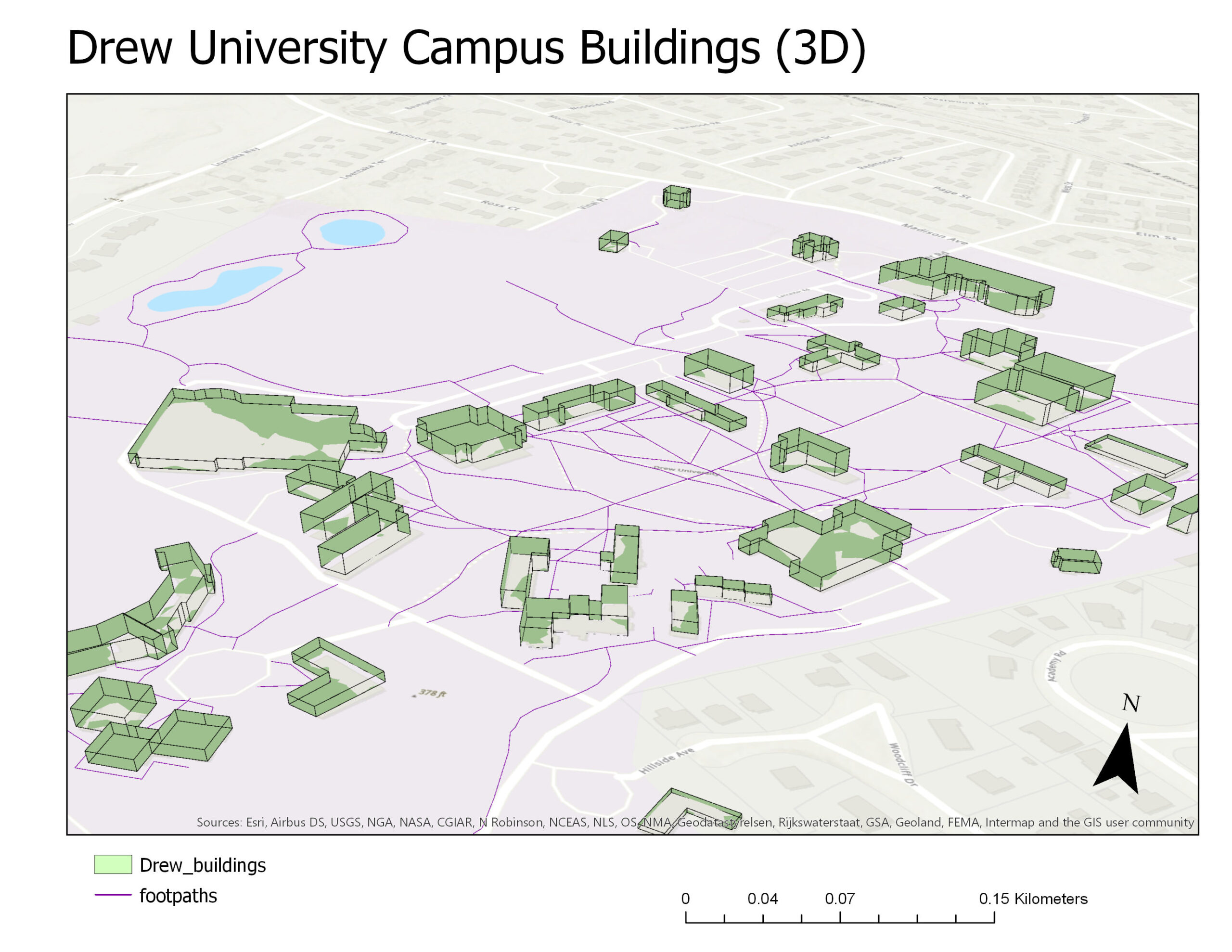 3D Analyst of Drew University